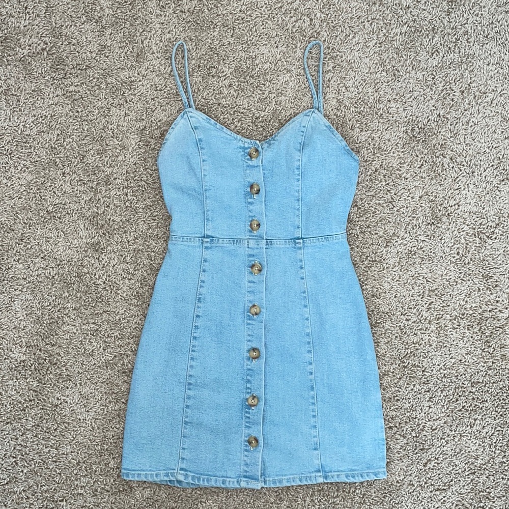 Zara Denim Dress XS